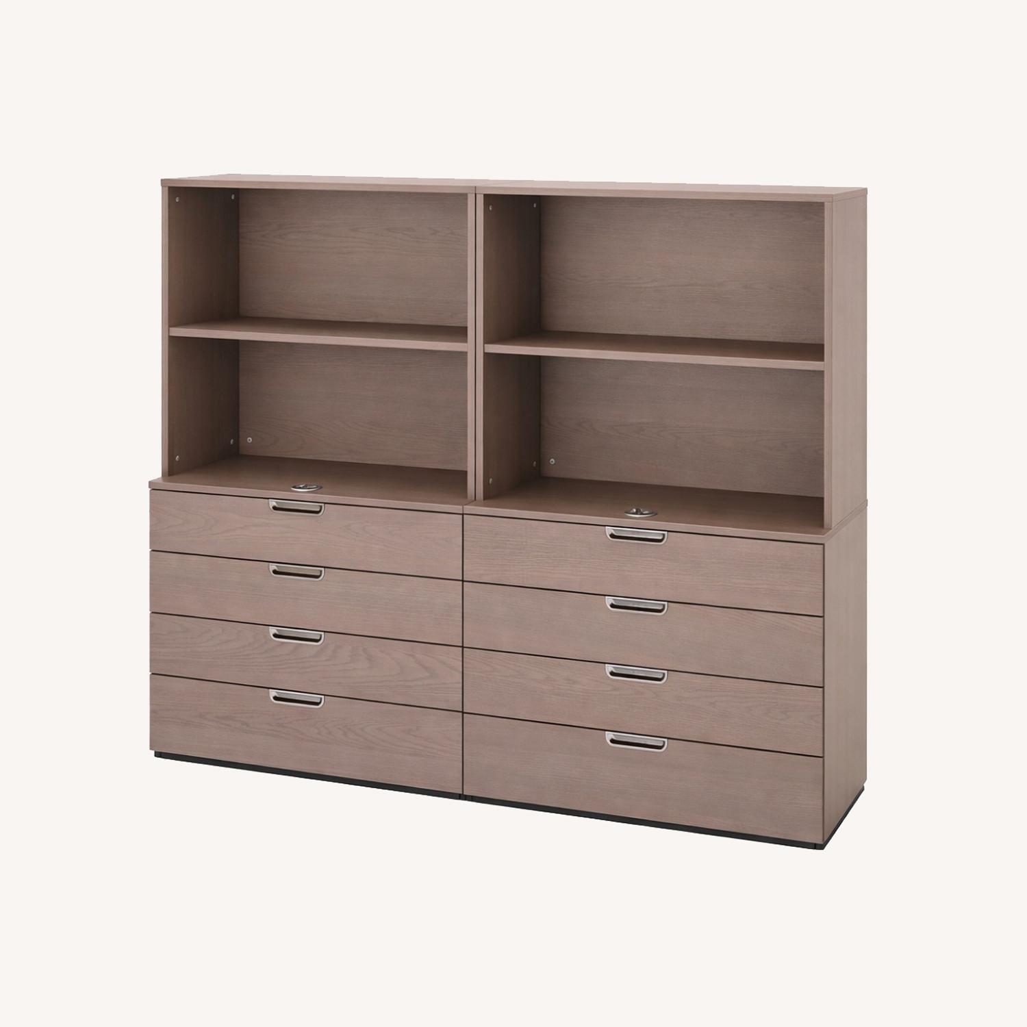 IKEA GALANT Drawers with Bookcase - image-0