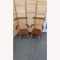 Thomas Moser Eastwood Armchairs Cherry