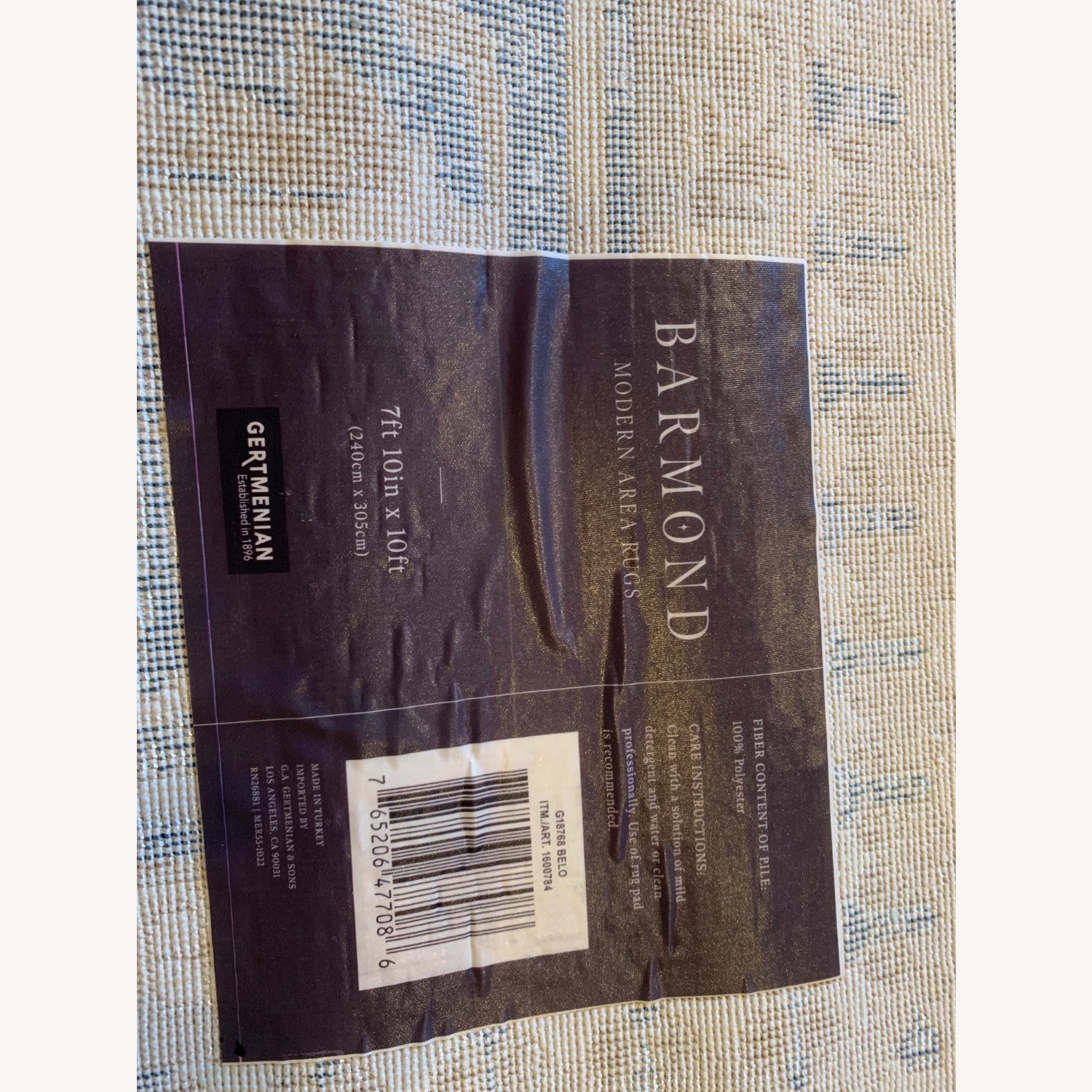 Blue Area Rug 8' x 10' - image-3