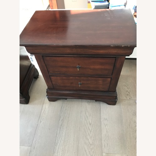 Used Dark Brown Wood Nightstands for sale on AptDeco