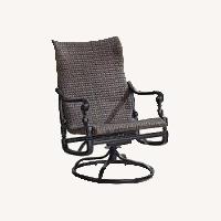 Frontgate Dark Brown Aluminum Patio Furniture
