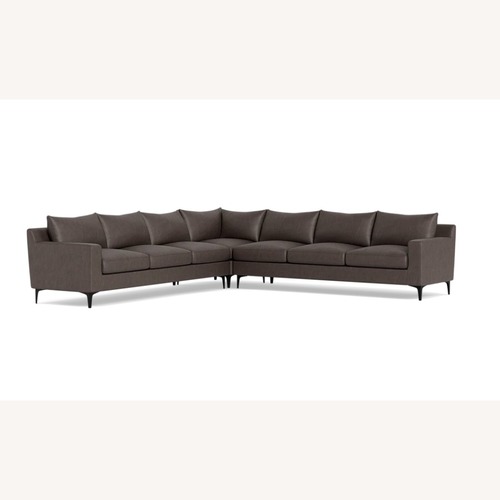 Used Interior Define Light Gray 3+ Piece Sectional for sale on AptDeco