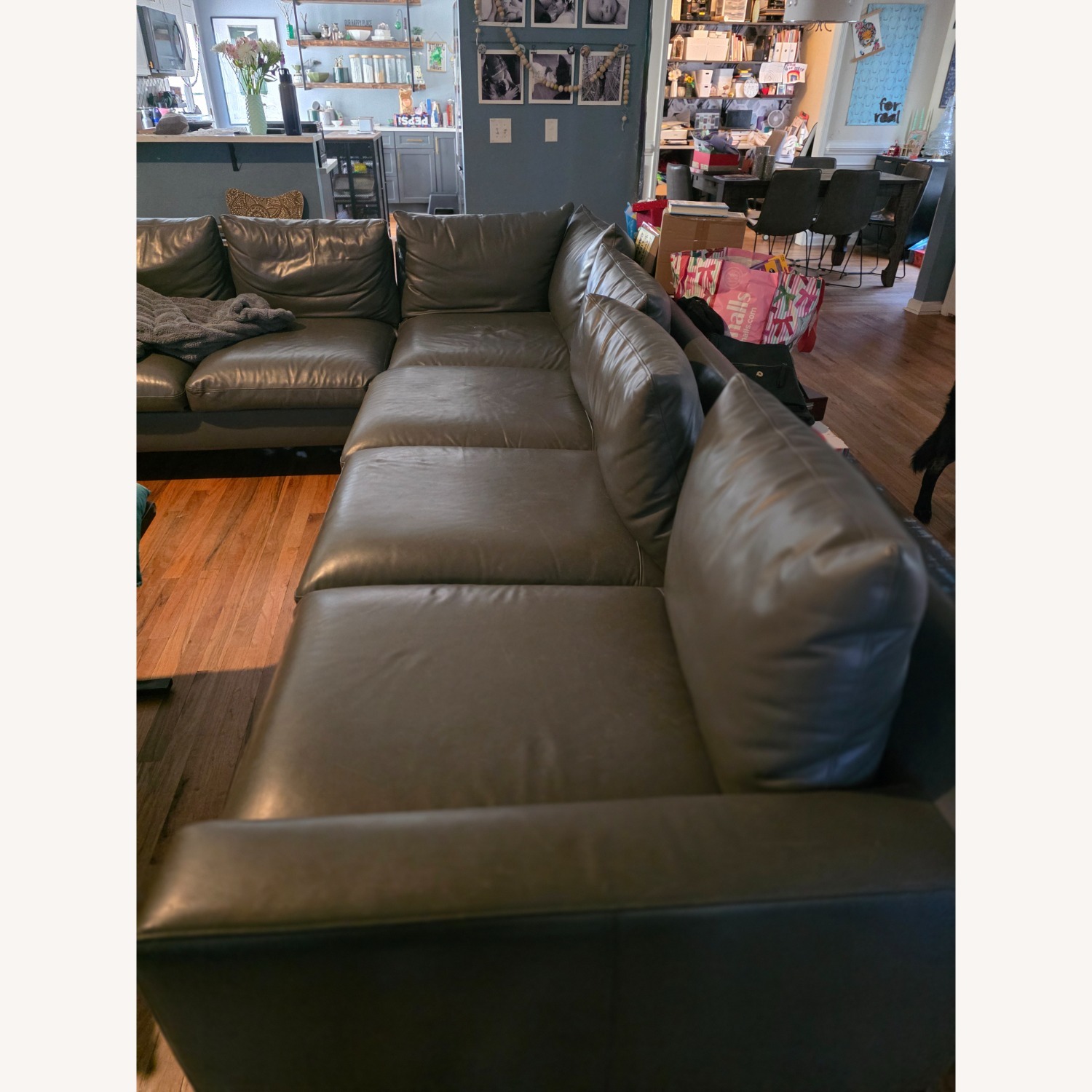 Interior Define Light Gray 3+ Piece Sectional - image-4