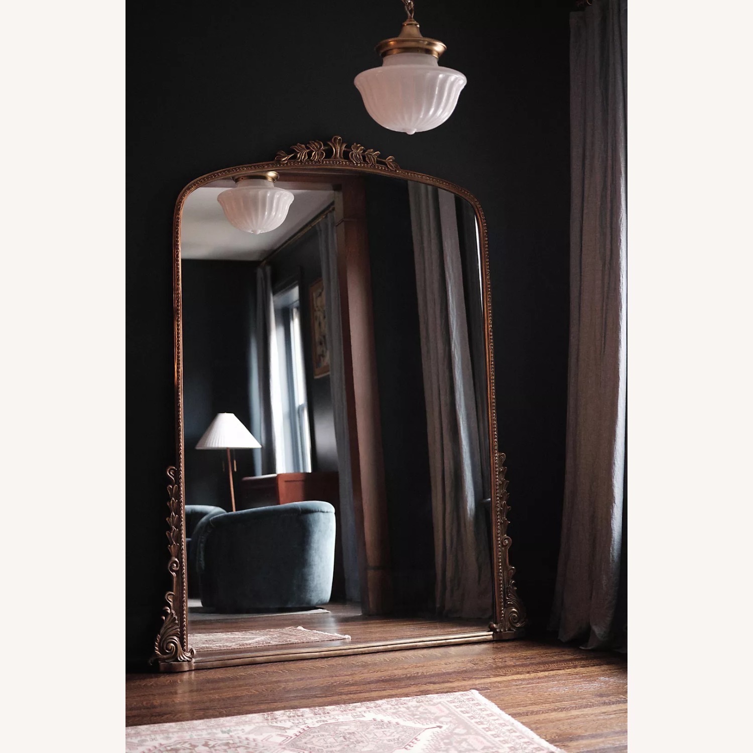 Anthropologie Gleaming Primrose 7' Floor Mirror - image-5
