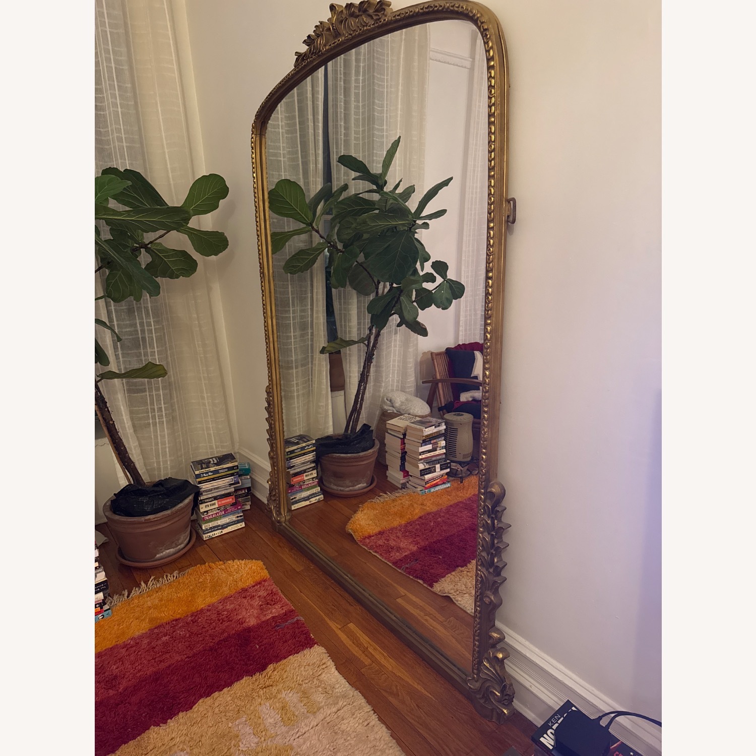 Anthropologie Gleaming Primrose 7' Floor Mirror - image-6