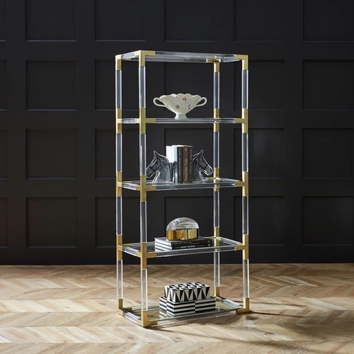 Used Modern Etagere bookcase for sale on AptDeco