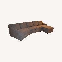 Phillips Dark Gray Fabric 3+ Piece Sectional