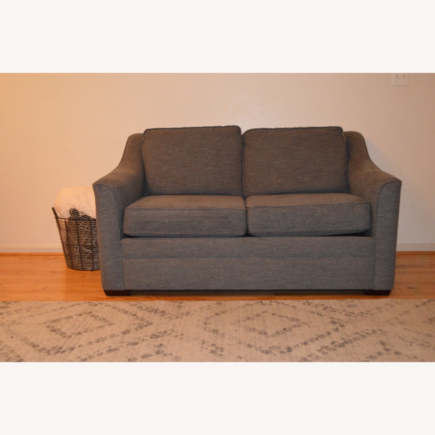 Gray Loveseat - image-1