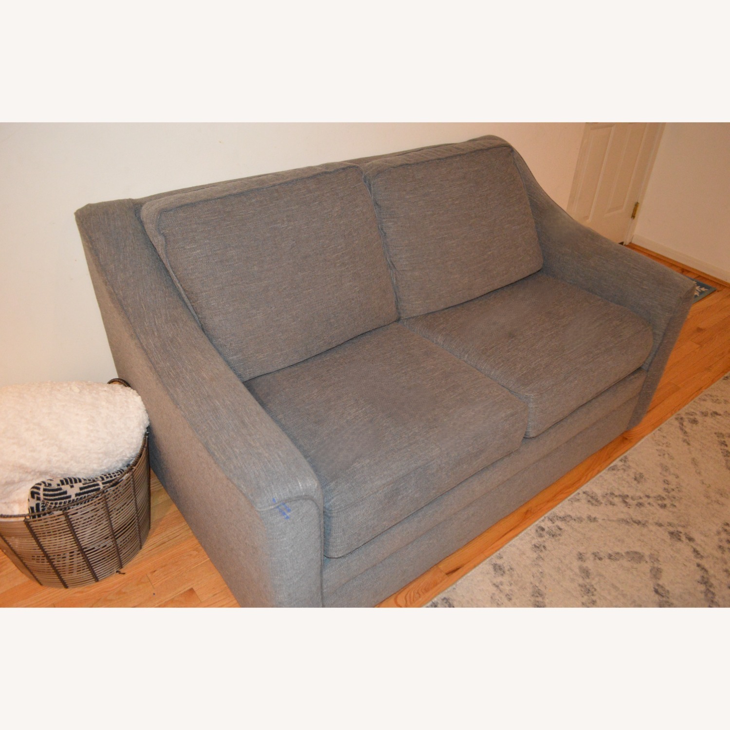 Gray Loveseat - image-2