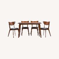 Baxton Studio Dark Brown Wood Dining Sets