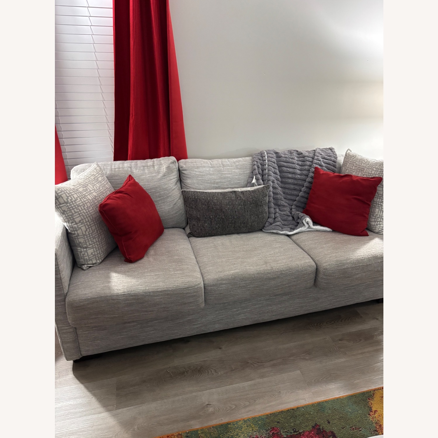 Dumont Place Light Gray 2 Piece Sectional - image-1