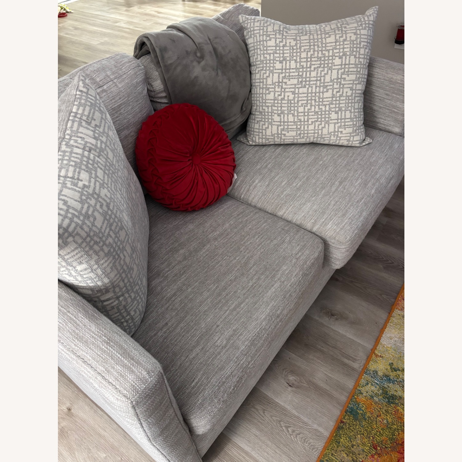 Dumont Place Light Gray 2 Piece Sectional - image-4