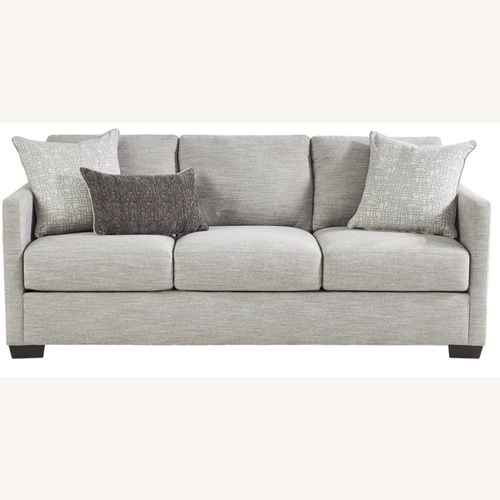 Used Dumont Place Light Gray 2 Piece Sectional for sale on AptDeco