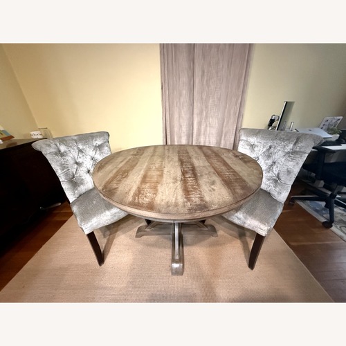 Used Pier 1 Imports Dark Gray Wood Dining Sets for sale on AptDeco