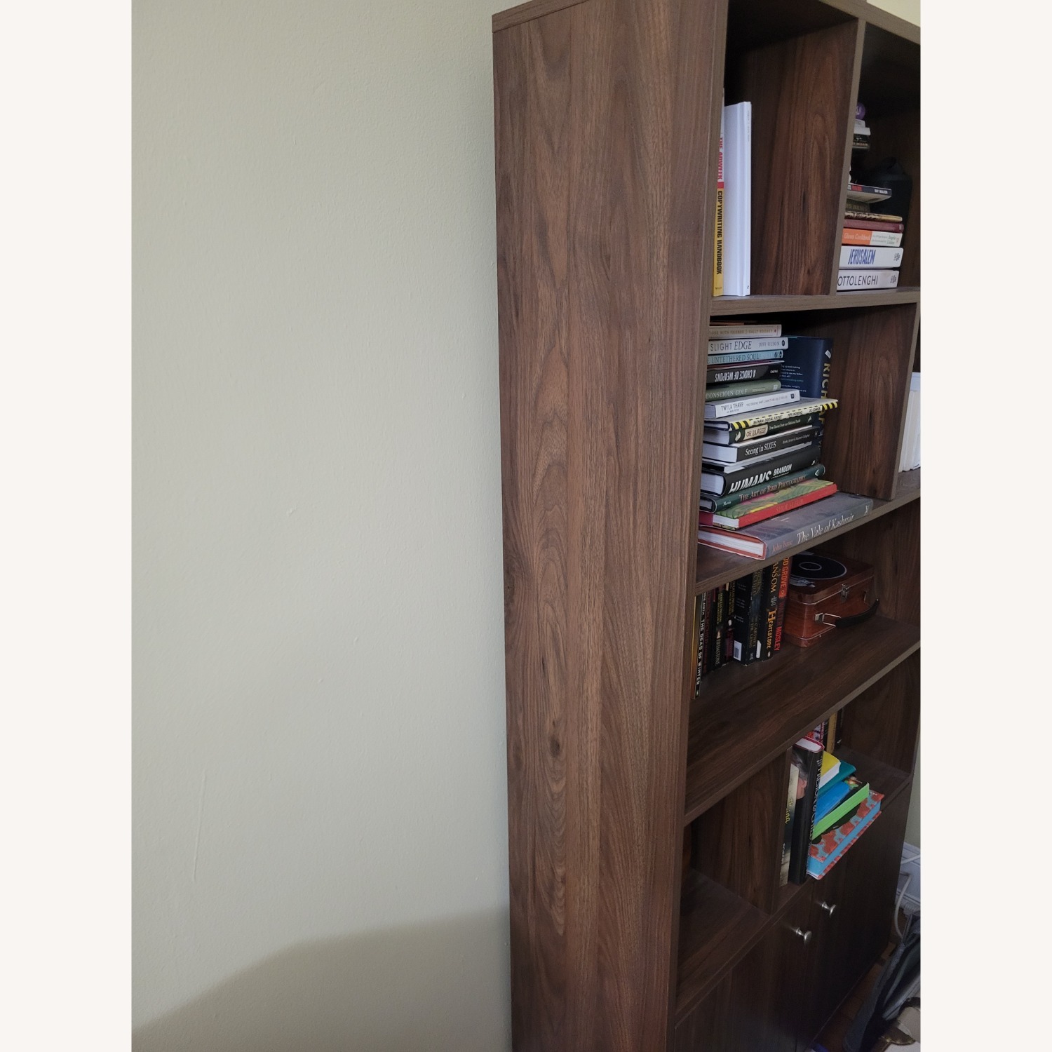 Wayfair Dark Brown Wood Bookcase - image-2