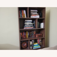 Wayfair Dark Brown Wood Bookcase
