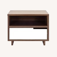 Blu Dot Modu-licious Walnut Side Table