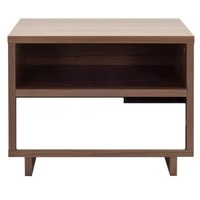 Blu Dot Modu-licious Walnut Side Table