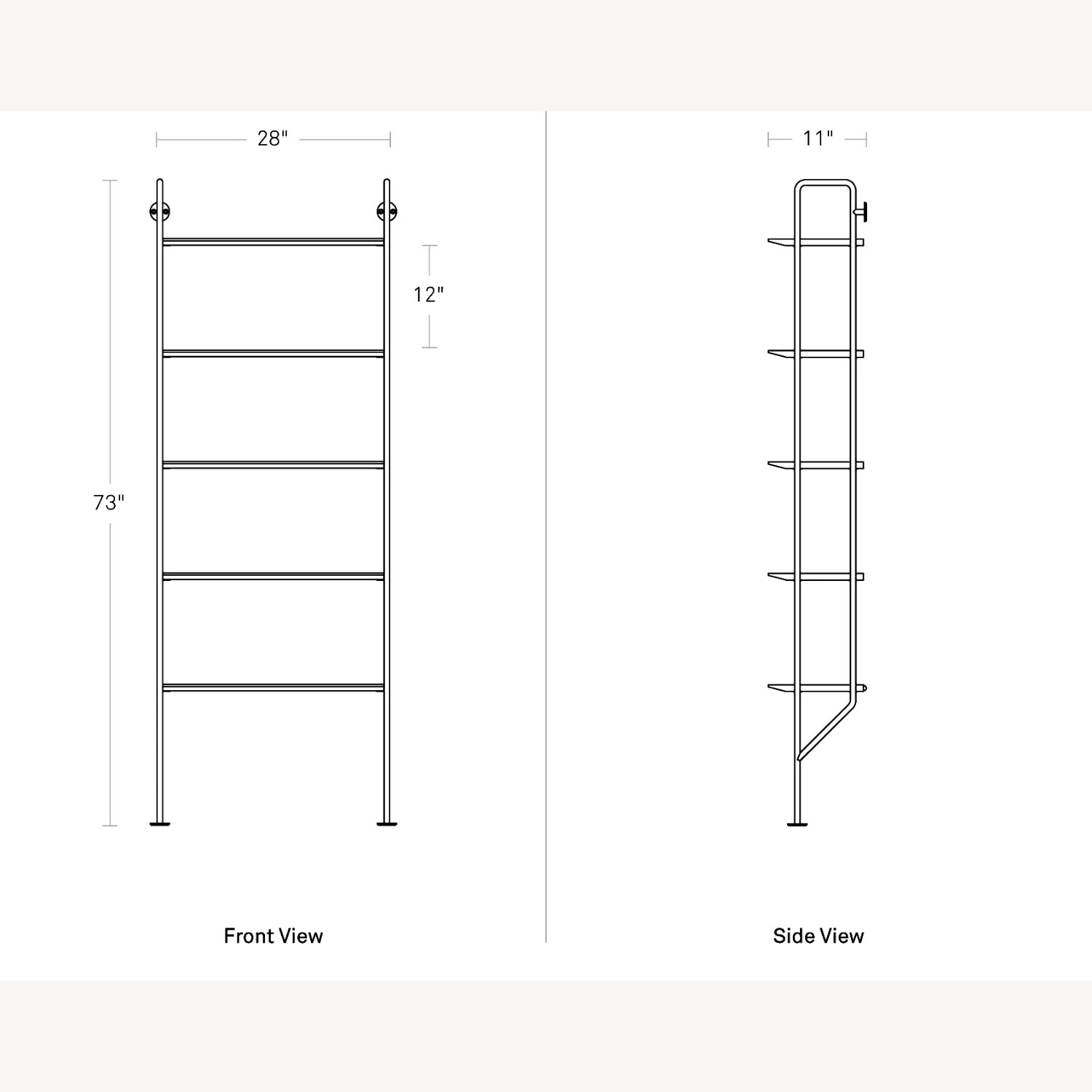 Blu Dot Hitch Bookcase Walnut 2 Sections - image-0