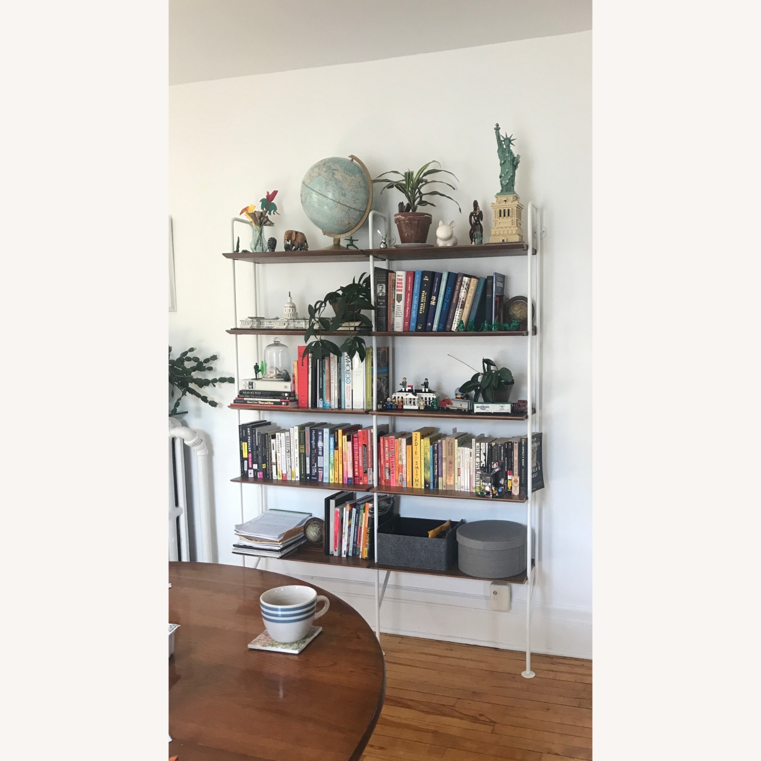 Blu Dot Hitch Bookcase Walnut 2 Sections - image-1