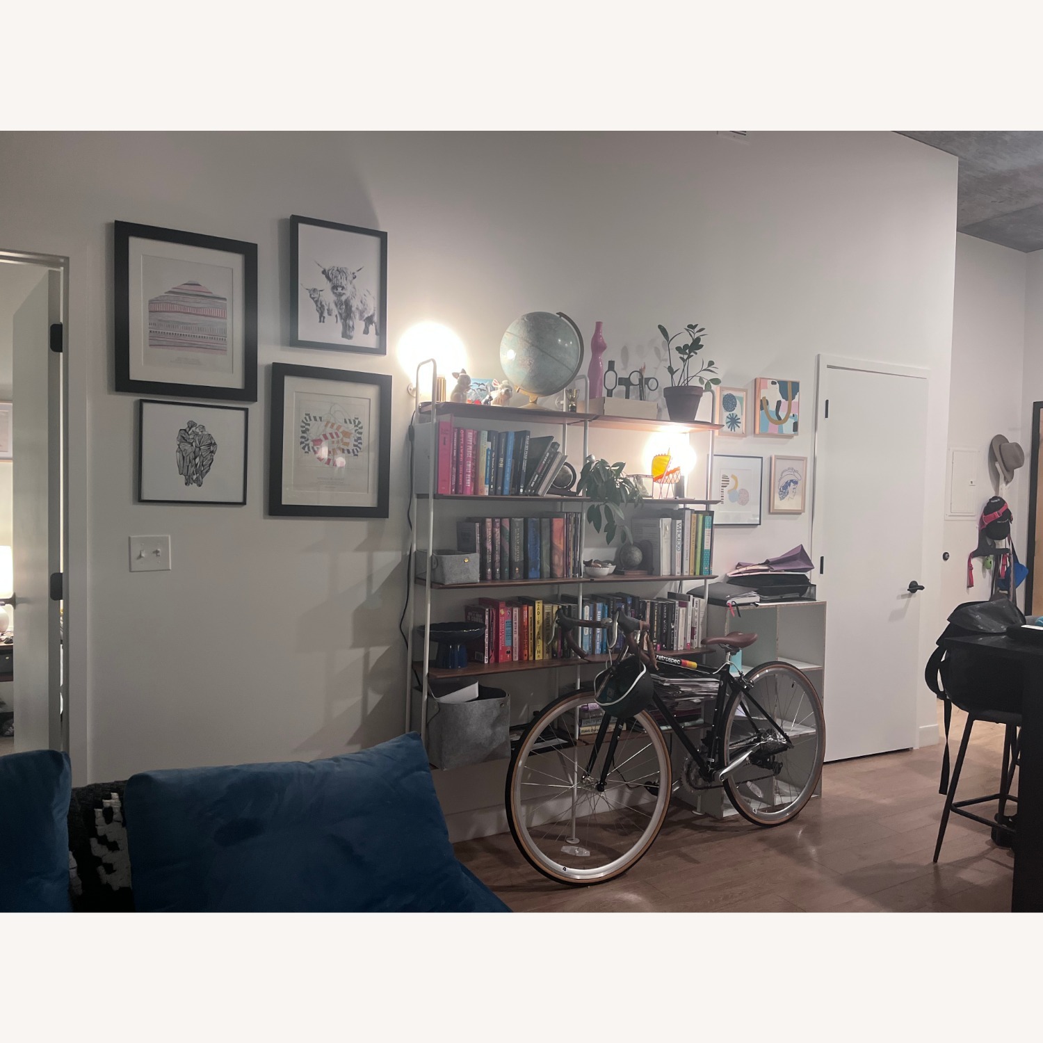 Blu Dot Hitch Bookcase Walnut 2 Sections - image-2