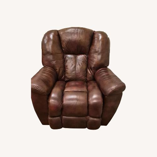 Used Lazboy Dark Brown Armchair for sale on AptDeco