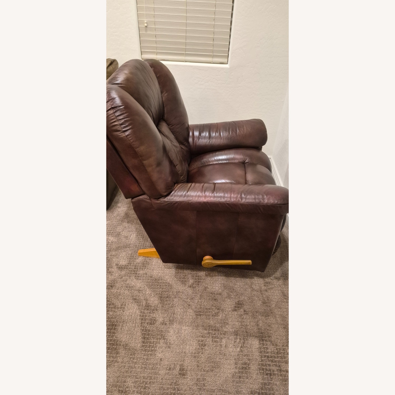 Lazboy Dark Brown Armchair - image-1