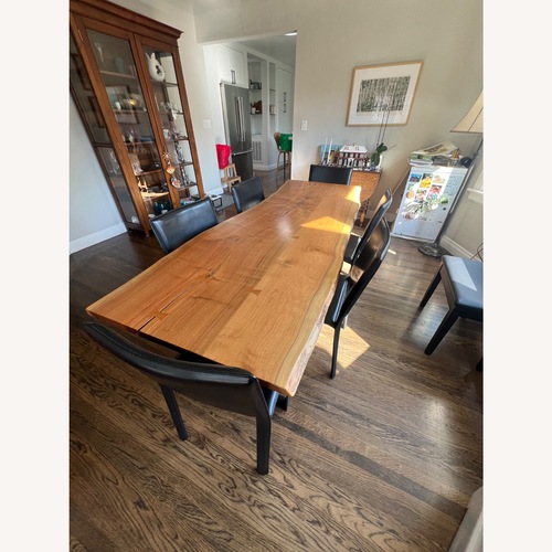 Used Room & Board Chilton Free Edge Walnut Dining Table  for sale on AptDeco