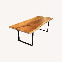 Room & Board Chilton Free Edge Walnut Dining Table