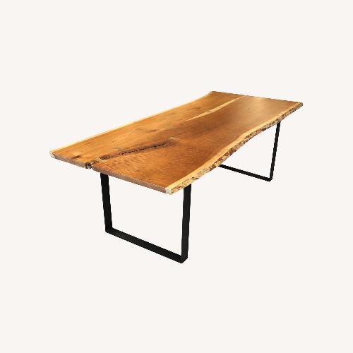 Used Room & Board Chilton Free Edge Walnut Dining Table  for sale on AptDeco