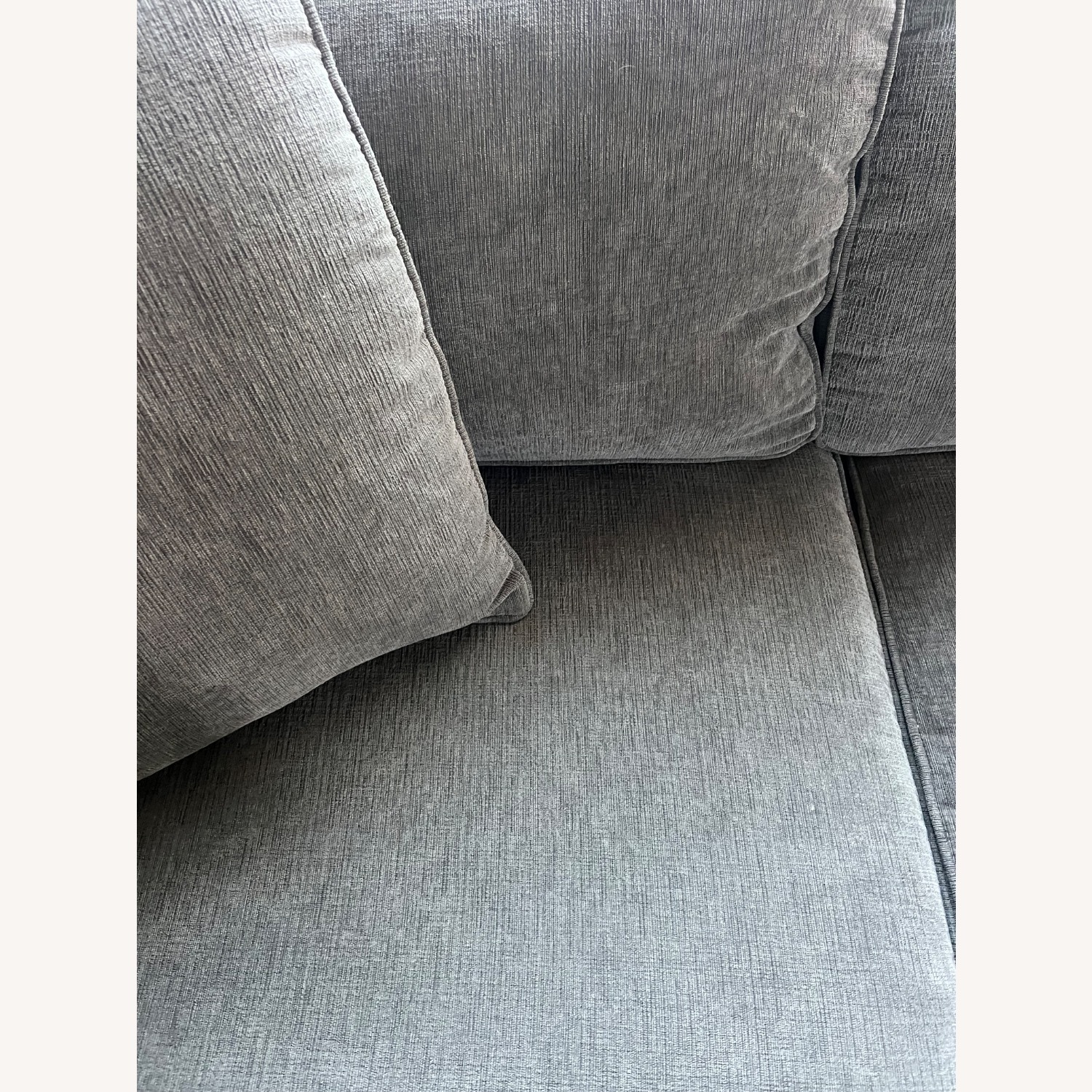 Macy's Radley Dark Gray Fabric 3+ Piece Sectional - image-4