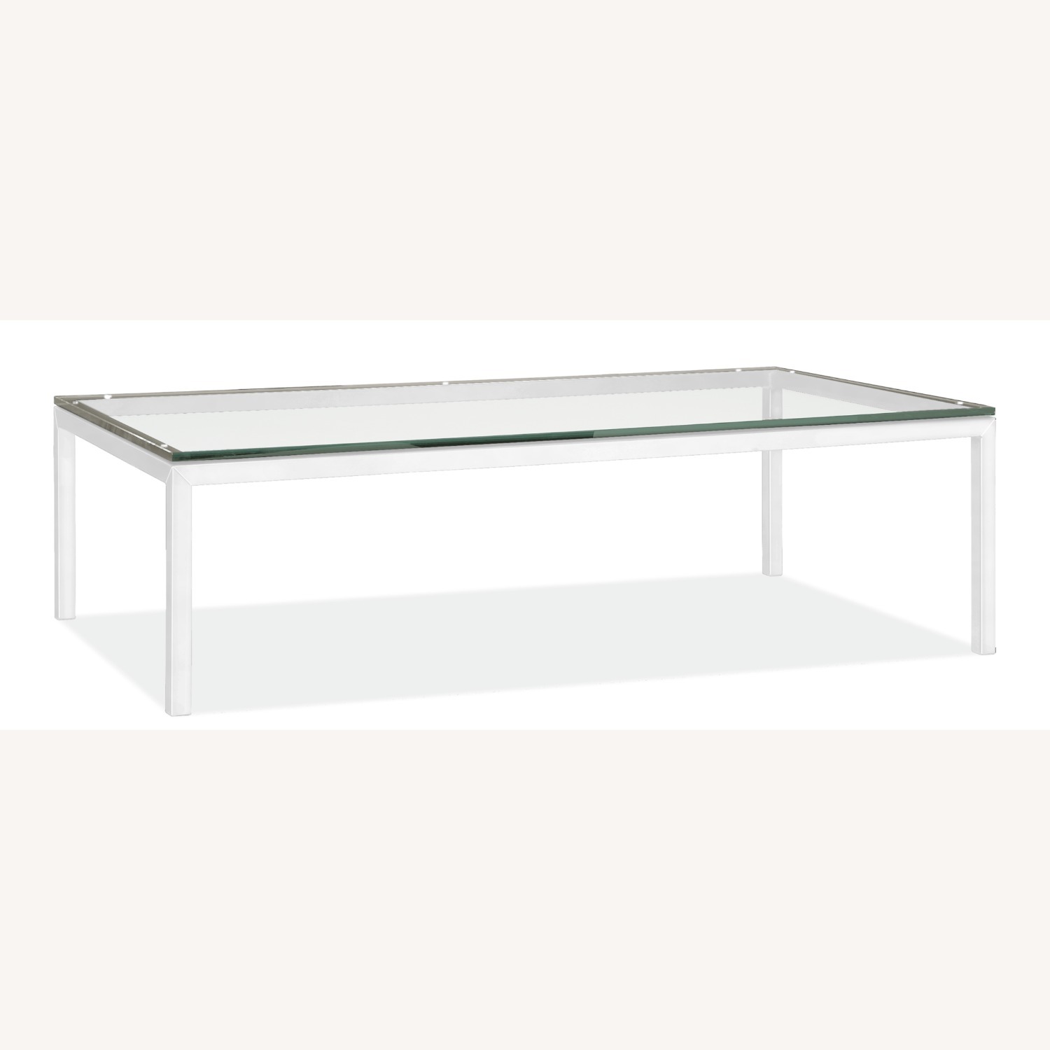 Room & Board Parsons Glass Coffee Table - image-0
