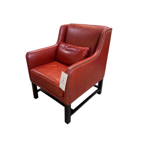 Used Walter E. Smithe Cassie Leather Lounge Chair  for sale on AptDeco