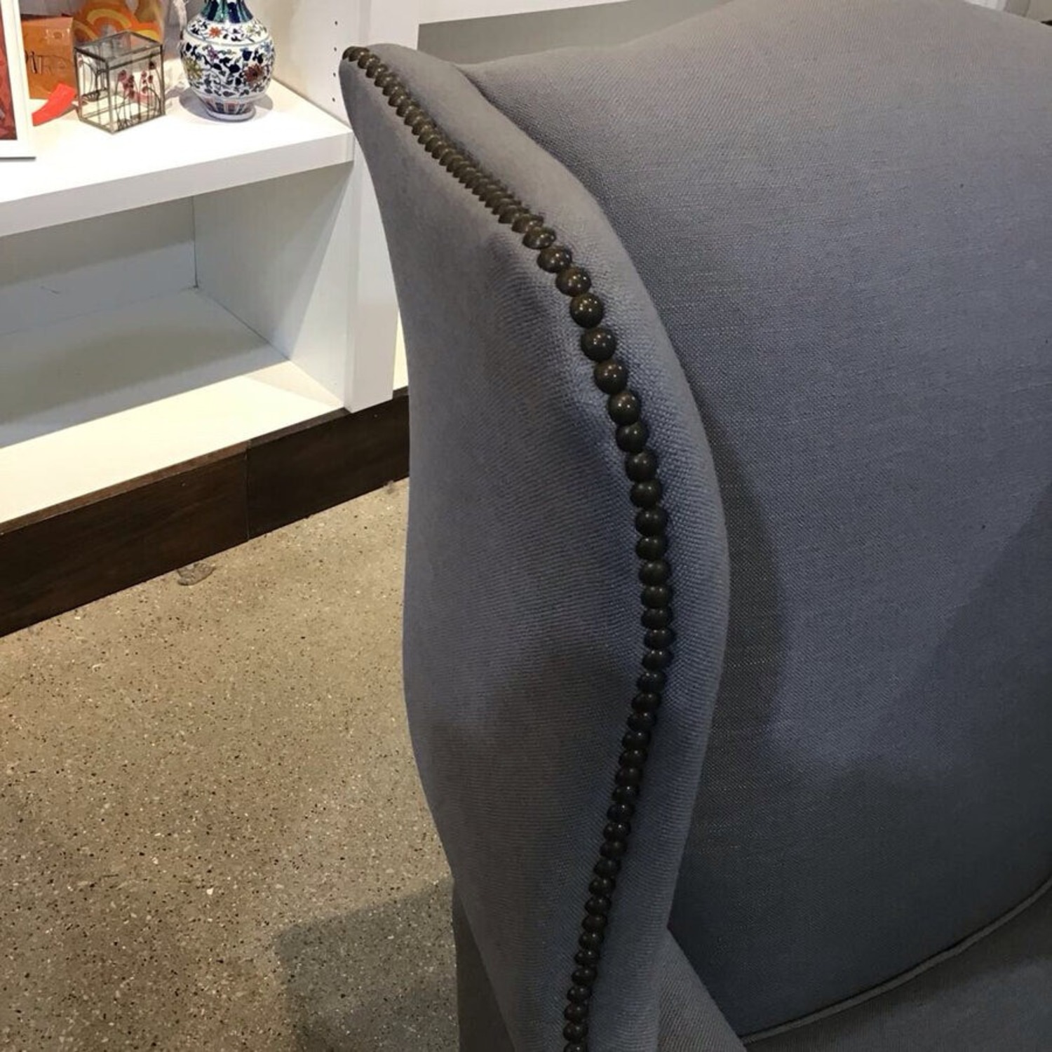 Pottery Barn Thatcher Wingback Chair - image-6