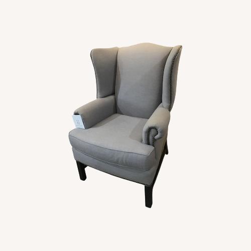 Used Pottery Barn Thatcher Wingback Chair for sale on AptDeco