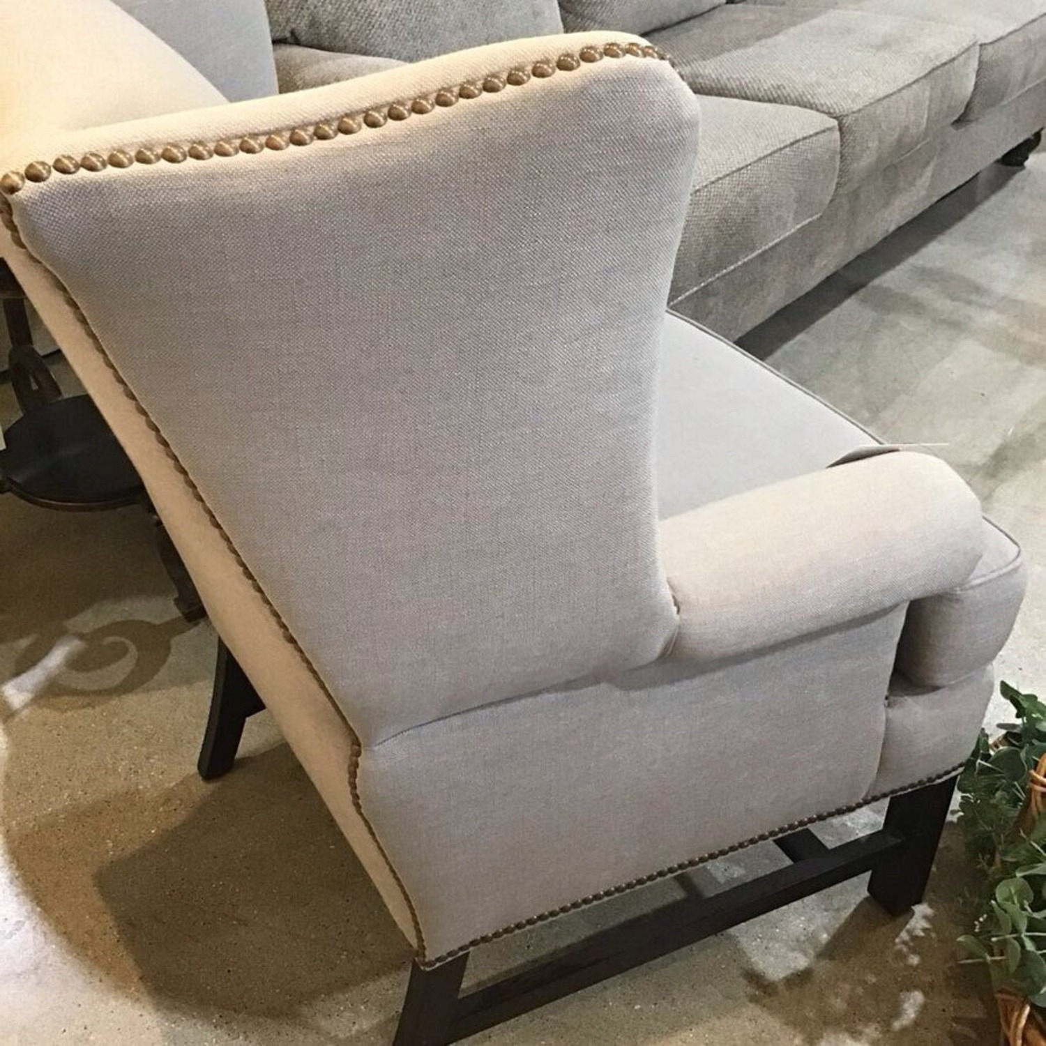 Pottery Barn Thatcher Wingback Chair - image-7