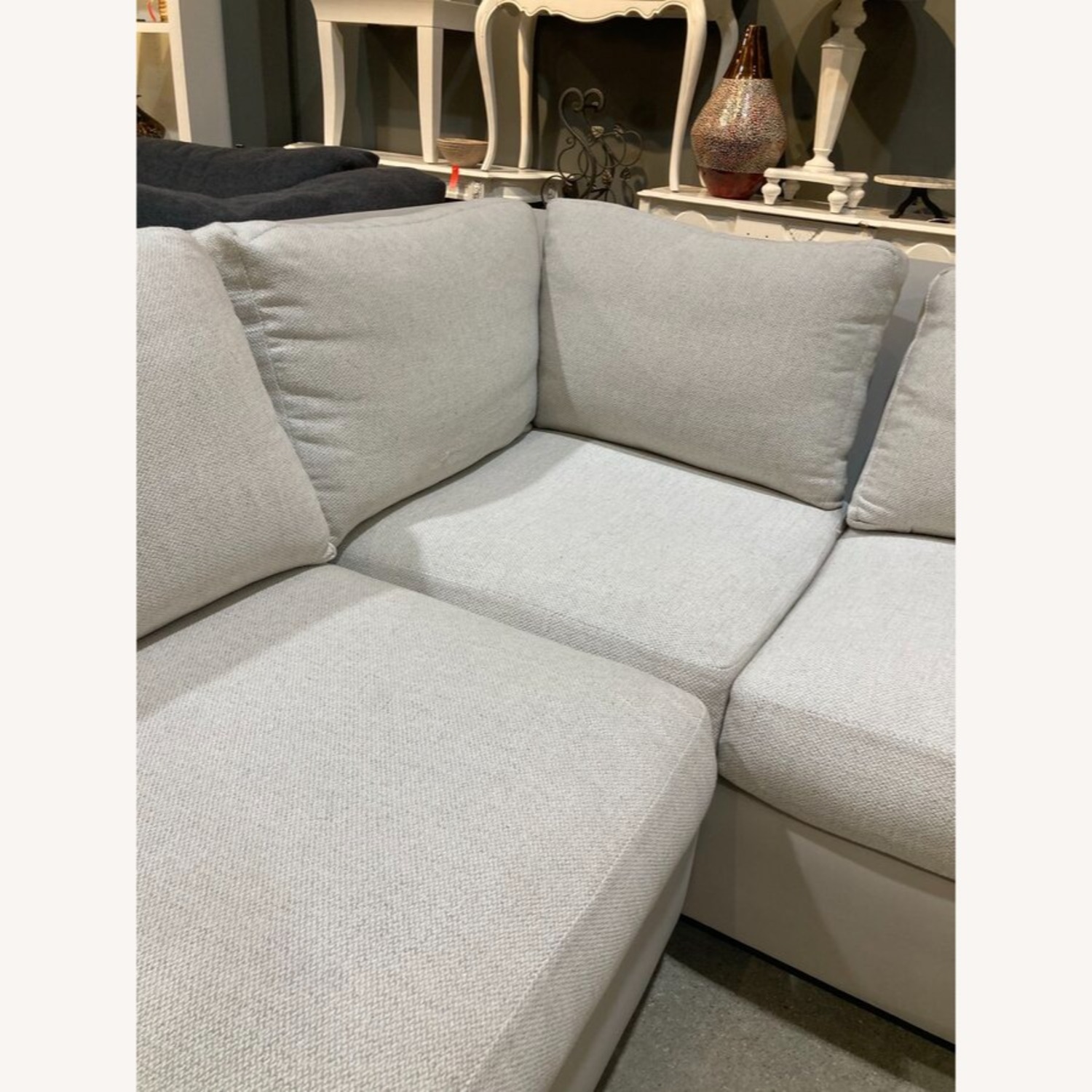 Black Label Home Custom Two-Tone L-Shape Sectional - image-3