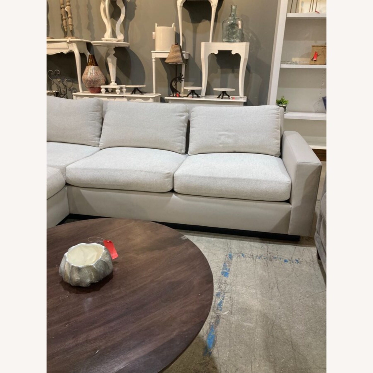 Black Label Home Custom Two-Tone L-Shape Sectional - image-4