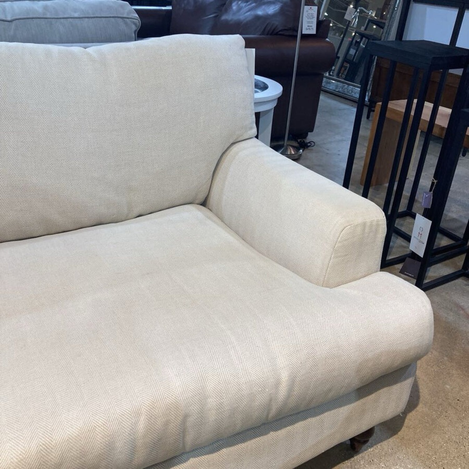 Down Filled Two-Cushion Sofa - image-4