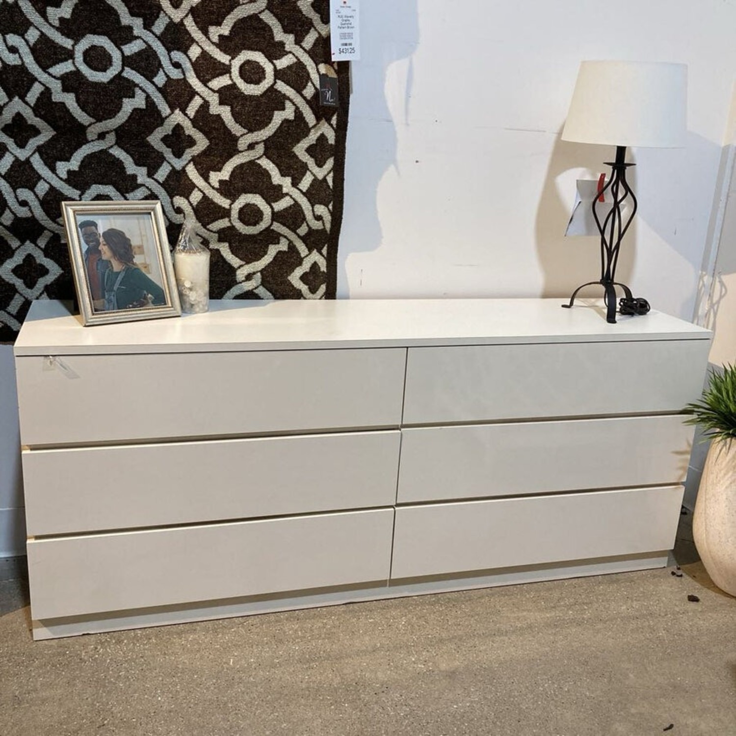 Modern Minimalist 6-Drawer Buffet - image-2