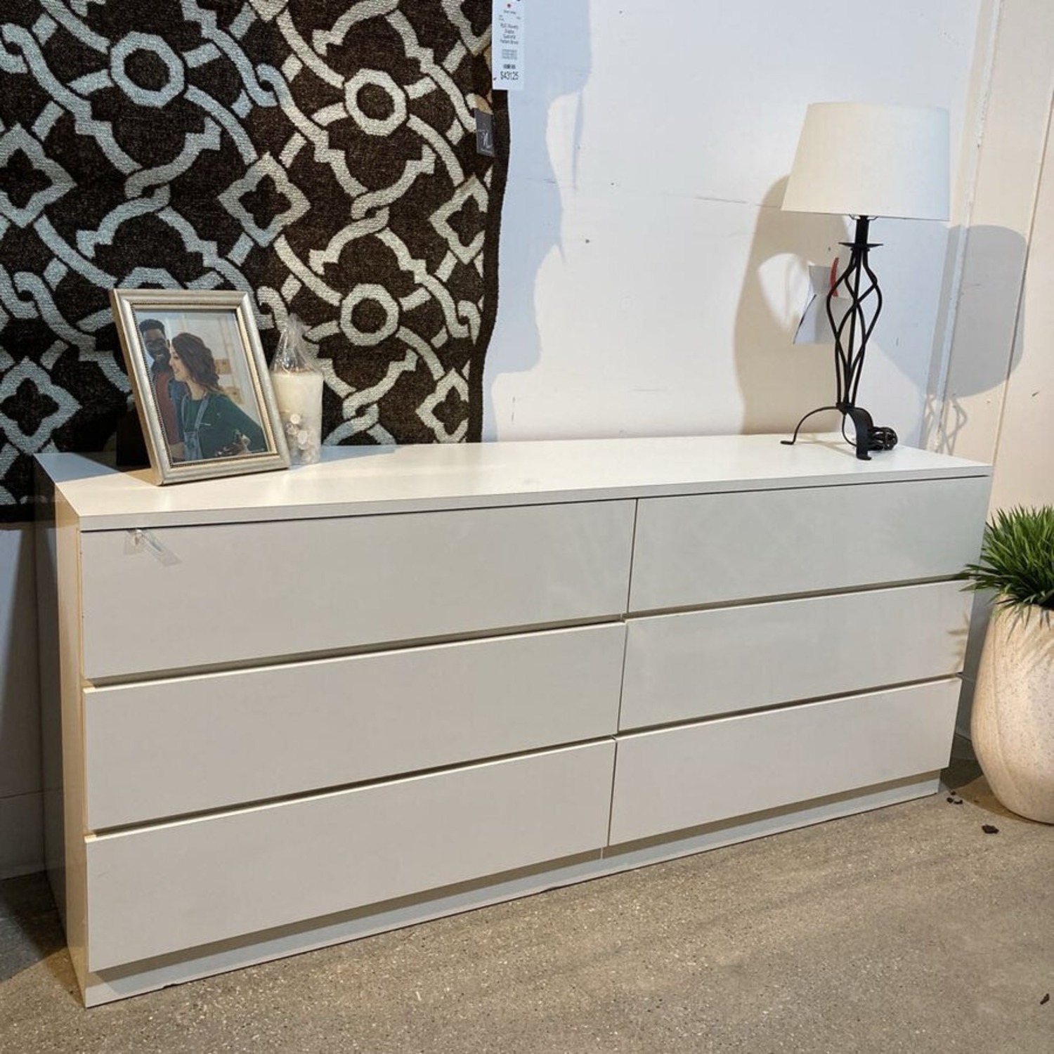 Modern Minimalist 6-Drawer Buffet - image-1