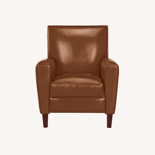 Used Room & Board Harper Dark Brown Leather Recliner  for sale on AptDeco