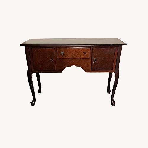 Used The Bombay Company Dark Brown Wood Sideboard for sale on AptDeco