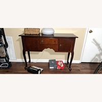 The Bombay Company Dark Brown Wood Sideboard