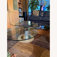 Transparent Glass Coffee Table