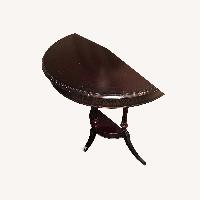 The Bombay Company Dark Brown Wood Side Table