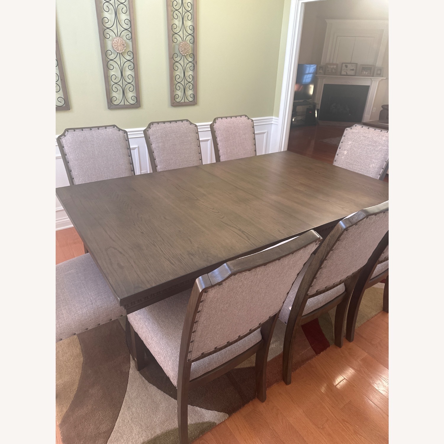 Ashley Furniture Dark Brown Wood Dining Sets - image-2