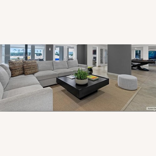 Used Bernhardt Light Gray 3+ Piece Sectional for sale on AptDeco
