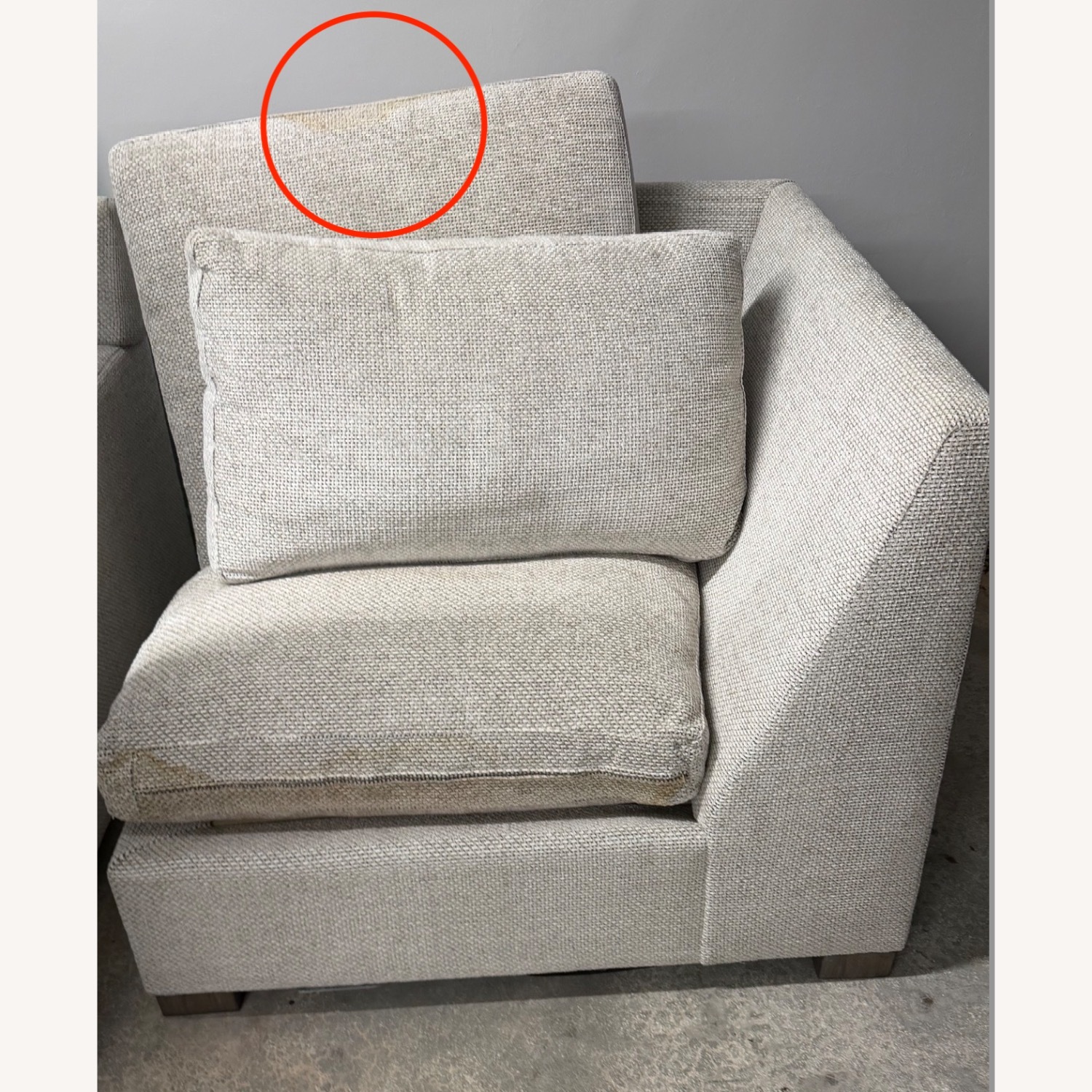 Bernhardt Light Gray 3+ Piece Sectional - image-2