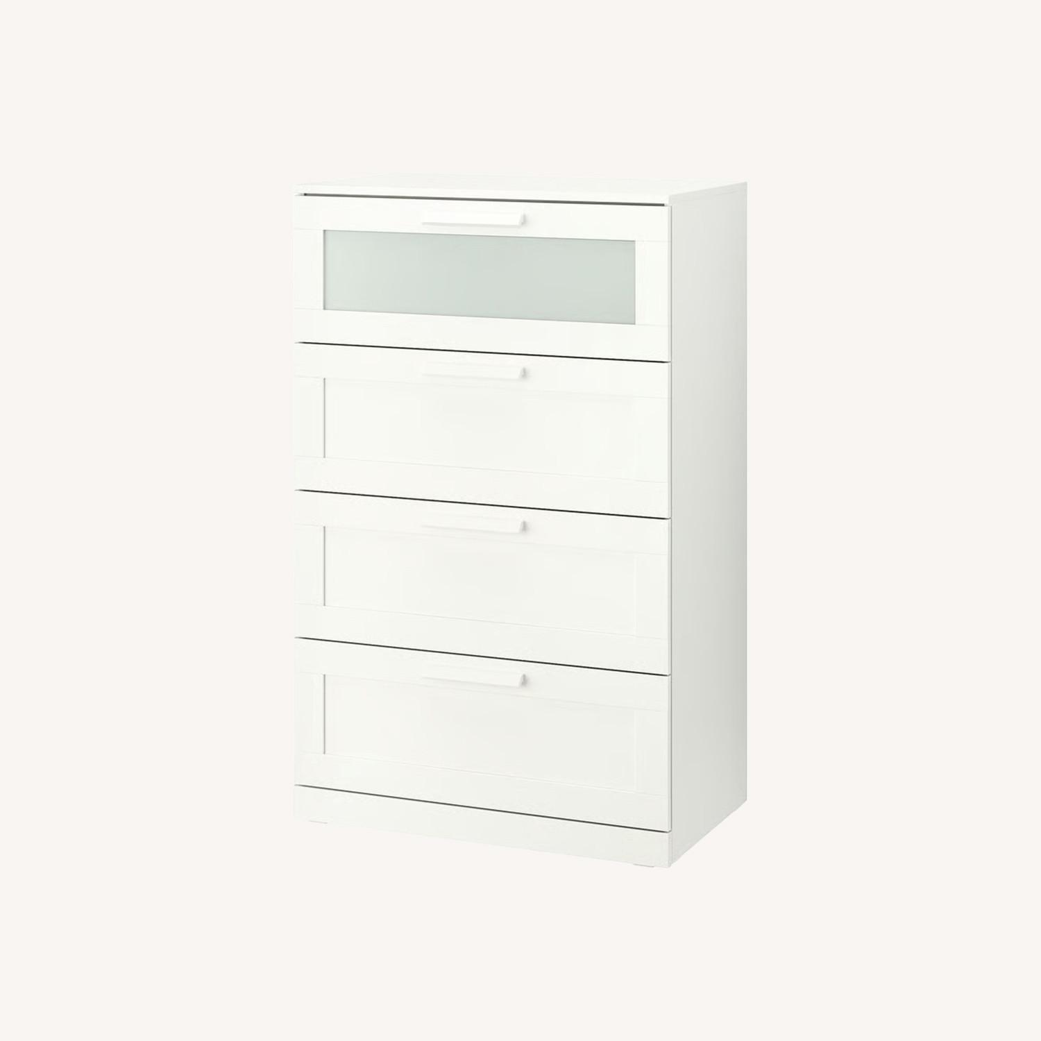 IKEA White 4-Drawer Dresser - image-0
